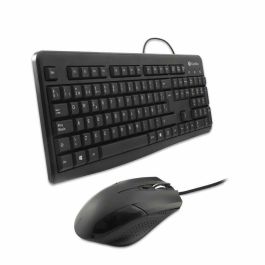 Teclado y Ratón CoolBox COO-KTR-01U Negro Qwerty Español QWERTY Teclado y Ratón CoolBox COO-KTR-01U Negro Qwerty Español QWERTY