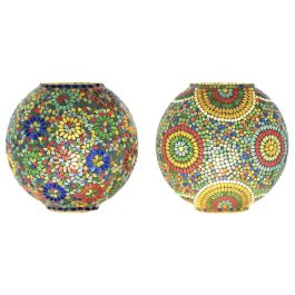 Lampara Sobremesa Indio DKD Home Decor Multicolor Blanco 20 x 32 x 33 cm (2 Unidades) Precio: 187.50000038. SKU: B1EQWHBHKC