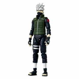 Figura Anime Heroes - Bandai - Naruto Shippuden - Kakashi Hatake (Cuarta Gran Guerra Ninja) - 17 cm