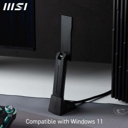 Adaptador de Red MSI GUBE65 Negro