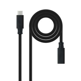 Cable USB NANOCABLE USB 3.2 GEN2x2 Negro