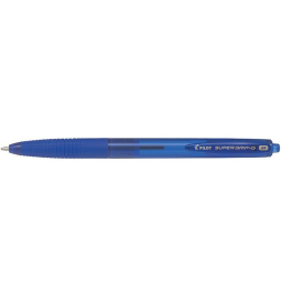 Pilot Bolígrafo Supergrip G Retráctil 1.0 mm Azul Tinta Base Aceite Súper Deslizante