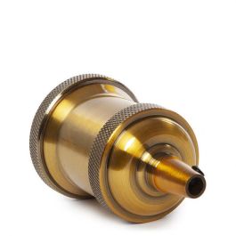 Portalámparas E27 de Cobre Macizo, Acabado Dorado, Estilo Retro Vintage. Base de Cobre Puro para Larga Vida Útil. SKD-L004