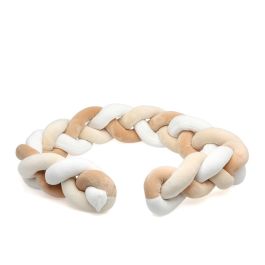 Trenza Protectora Para Cuna Y Cama En Beige 1,50M Trenza Protectora Para Cuna Y Cama En Beige 1,50M