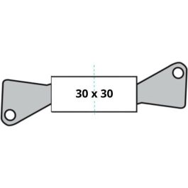 Yale Cilindro de Seguridad para Puerta de Entrada/Exterior – 6 Pines, 4 Llaves Reversibles, 30x30mm