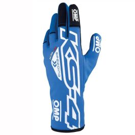 Omp Guantes Kart Ks-4 Azul - Blanco Talla Niños 4 OMPKB0-2750-A01-043-004