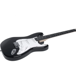 Eko Guitarra Eléctrica Starter ST100 Formato 3/4 Tipo Strat - Negra