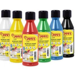 Jovi pintura plástica jovidecor acryl botella 250 ml 6 c/surtidos Precio: 24.95000035. SKU: B16VCZX286