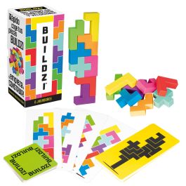 Juego buildzi. ¿serás el constructor más rápido? contiene 16 bloques 32 trjetsa torre y 16 tarjetas bloque. Precio: 24.9986. SKU: B1C5H9M69A