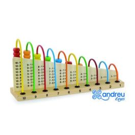 Juego Andreutoys Abacus Madera Para Sumar Y Restar 29x14,5x7,5 cm Precio: 22.49999961. SKU: B158H6H66J