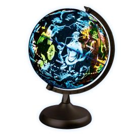 Globo terráqueo, dia y noche Globo terráqueo, dia y noche