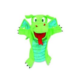 Marioneta Fiesta Crafts De Tela Para Mano Y Dedos Dragon Verde 17x33 cm Precio: 18.69000001. SKU: B1FSJW9NCP