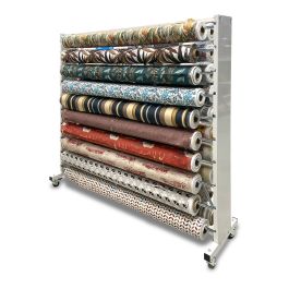 ** expositor mantelería para 20 rollos. things home trade.