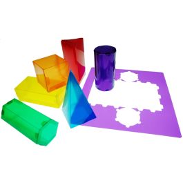 Juego Plantillas 3D Henbea Plastico Flexible Formas Geometricas Colores Translucidos 35x35 cm Set Con Precio: 18.58999956. SKU: B1BT89SHY3