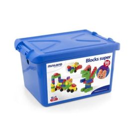 Juego Miniland Super Blocks 96 Piezas