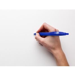 Boligrafo Liderpapel Soft Touch Retractil 1,0 mm Tinta Azul 12 unidades