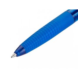 Boligrafo Pilot Super Grip G Azul Retractil Sujecion De Caucho Tinta Base De Aceite 12 unidades