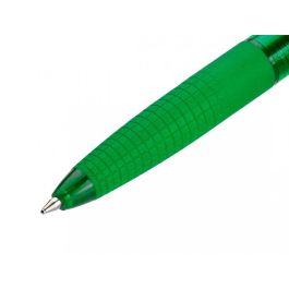 Boligrafo Pilot Super Grip G Verde Retractil Sujecion De Caucho Tinta Base De Aceite 12 unidades