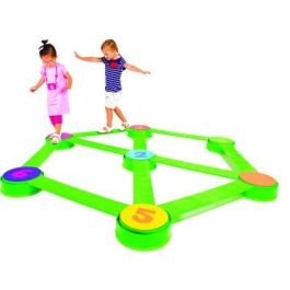 Pasillo Islas Amaya con 7 Bases y 10 Puentes de Material Antideslizante - Dimensiones: 320x730x430 mm