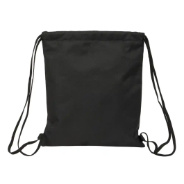 Bolsa Mochila con Cuerdas Kappa Dark Negro 35 x 40 x 1 cm