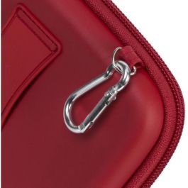 RIVACASE 9101 Funda Rígida para Disco Duro 2.5" HDD Davos Roja