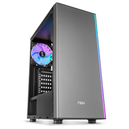 NOX Infinity Omega Midi Tower Negro RGB - Caja PC Semitorre con Panel Acrílico y USB 3.0, compatible ATX, Mini-ATX e ITX Precio: 48.98999963. SKU: S5602315