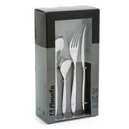 Set 24 Cubiertos Acero Inox Actual Amefa 27 cm-1,5-1,2 mm