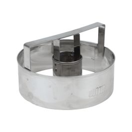 Molde para rosquillas de acero, 10 cm - Quttin (24 Unidades) Molde para rosquillas de acero, 10 cm - Quttin (24 Unidades)