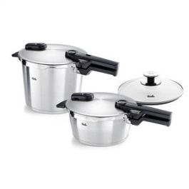 Fissler 60241013080/0 Vitaquick Premium Set De 2 Ollas 6+3,5 Litros 22 Cm FISSLER 602-410-13-080/0