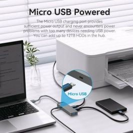 Hub USB Vention CHLBB Negro
