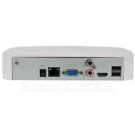 Dahua Technology NVR2104-4KS3 Lite NVR 4 Canales 4K 20TB H.265+ Montaje en Rack 1U Blanco