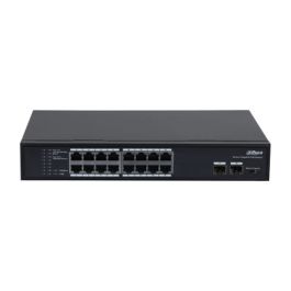 (Dh-Pfs3218-16Gt-135) Dahua Switch L2 Poe 16 Puertos + 2 Gigabit Sfp