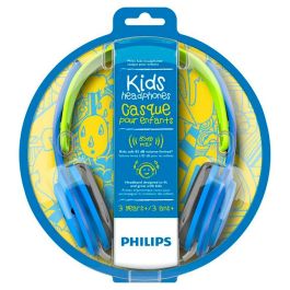 Auriculares con Micrófono Philips SHK2000BL (3.5 mm) Azul Azul,Verde