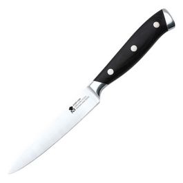 Cuchillo Mondador Masterpro BGMP-4306 12,5 cm Negro Acero Inoxidable Acero inoxidable/Madera