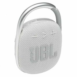 Altavoz Bluetooth Portátil JBL Clip 4 Blanco 5 W