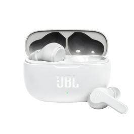 Auriculares Bluetooth JBL Wave 200TWS con estuche de carga/ Autonomía 5h/ Blancos Precio: 51.49999943. SKU: B1EL4NGKH5