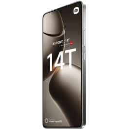 Xiaomi MZB0HUDEU Smartphone 14T 12GB RAM 256GB Almacenamiento 6.67" 5G Gris con Cámara Leica 50MP Dimensity 8300-Ultra Batería 5000mAh IP68
