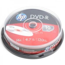 Hewlett Packard Hp Dvd-R 4.7 grb, 16X - Tarrina De 10 Unidades Precio: 5.94999955. SKU: B1KBDGGPZK