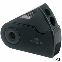 Sacapuntas Faber-Castell Sleeve Negro (12 Unidades) Precio: 22.94999982. SKU: S8421781