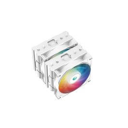 DEEPCOOL Gammaxx AG620 ARGB (Blanco) - Disipador de CPU A-RGB - 2x120 mm