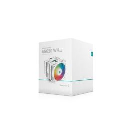 DEEPCOOL Gammaxx AG620 ARGB (Blanco) - Disipador de CPU A-RGB - 2x120 mm