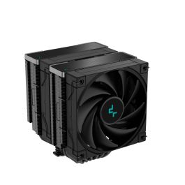 DEEPCOOL AK620 Zero Dark (Negro) - Disipador de CPU - 2x120 mm