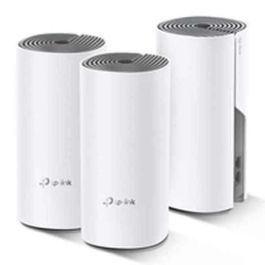 TP-LINK Deco E4 (3-pack) Doble banda (2,4 GHz / 5 GHz) Wi-Fi 5 (802.11ac) Blanco, Gris 2 Interno Precio: 111.88999954. SKU: S0226147