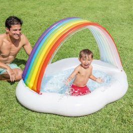 Piscina para bebes modelo arco iris 142x84x119cm