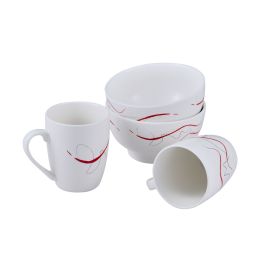 Set de Cuencos Pierre Cardin Crayon Porcelana (2 uds) Set de Cuencos Pierre Cardin Crayon Porcelana (2 uds)