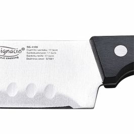 Cuchillo Santoku San Ignacio Expert Acero Inoxidable Satinado ABS (17,5 cm)