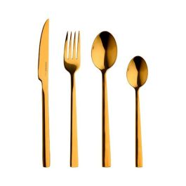 Cubertería Bergner Sofia Oro Acero Inoxidable (24 pcs) Cubertería Bergner Sofia Oro Acero Inoxidable (24 pcs)