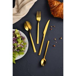 Cubertería Bergner Sofia Oro Acero Inoxidable (24 pcs) Cubertería Bergner Sofia Oro Acero Inoxidable (24 pcs)