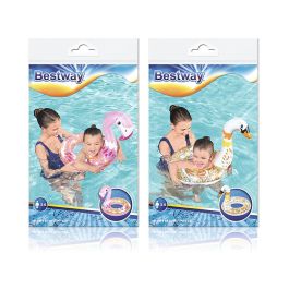 Bestway Flotador Hinchable Animales Color Surtido 61x58,5/61x61 cm +3 a 6 Años Playa y Piscina 36306