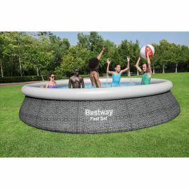 Piscina Hinchable Bestway 457 x 84 cm Gris 9677 L